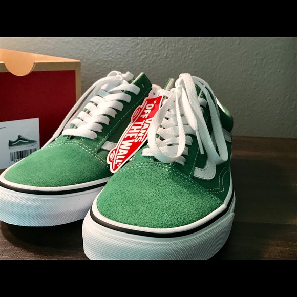 🚨Vans Old Skool Deep Grass Green “ Off the Wall” - Picture 2 of 5